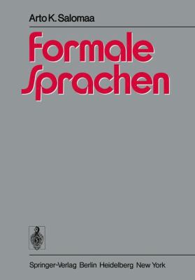 Formale Sprachen [German] 3540090304 Book Cover
