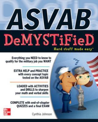 ASVAB DeMYSTiFieD 0071778357 Book Cover