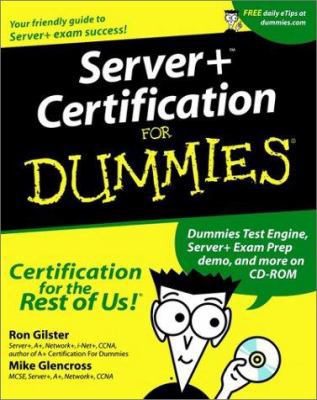 Server+ Certification For Dummies 0764508601 Book Cover