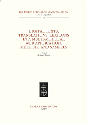 Digital Texts, Translations, Lexicons in a Mult... 8822263936 Book Cover