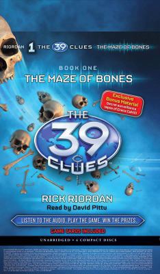 The 39 Clues #1: The Maze of Bones - Audio Libr... 054509108X Book Cover