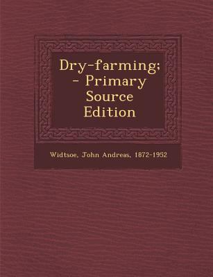Dry-Farming; 1293627879 Book Cover