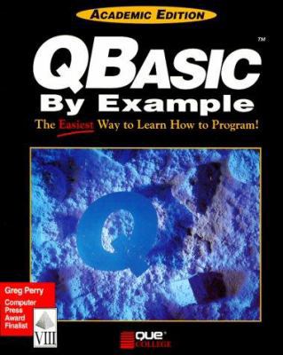 QBASIC by Example B000FAFDK2 Book Cover