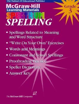 Spelling: Grade 3 1577681630 Book Cover
