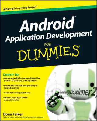 Android Application Development for Dummies 047077018X Book Cover