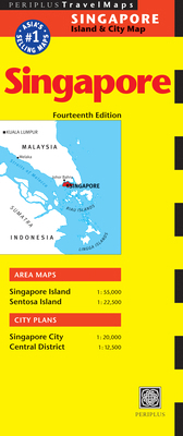 Singapore Travel Map Fourteenth Edition 0794608310 Book Cover