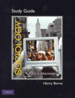 Study Guide for Sociology 0205749526 Book Cover