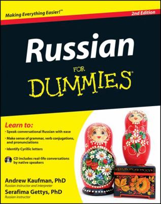 Russian for Dummies [With CD (Audio)] 1118127692 Book Cover