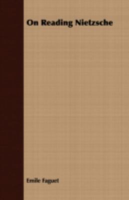 On Reading Nietzsche 1408698412 Book Cover