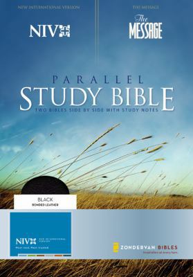 Message Parallel Study Bible-PR-NIV/MS-Numbered 0310939747 Book Cover