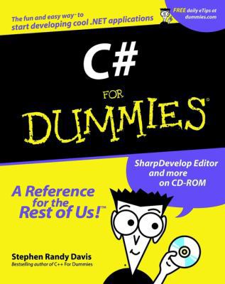 C# For Dummies 0764508148 Book Cover