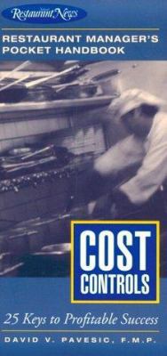 Cost Controls: Restaurant Manager's Pocket Hand... 086730751X Book Cover