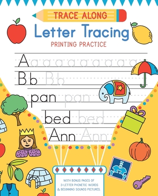 Trace Along Letter Tracing Printing Practice: W... 1080398759 Book Cover