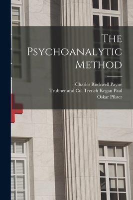 The Psychoanalytic Method 1018493301 Book Cover