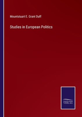 Studies in European Politics 3752579609 Book Cover