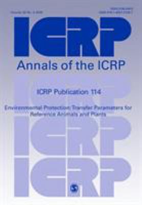 Icrp Publication 114: Environmental Protection:... 1455727083 Book Cover