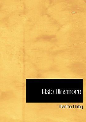 Elsie Dinsmore [Large Print] 0554289768 Book Cover