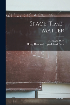 Space-time-matter 1015608809 Book Cover