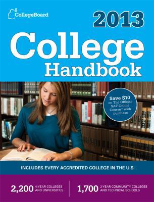 College Handbook 0874479800 Book Cover