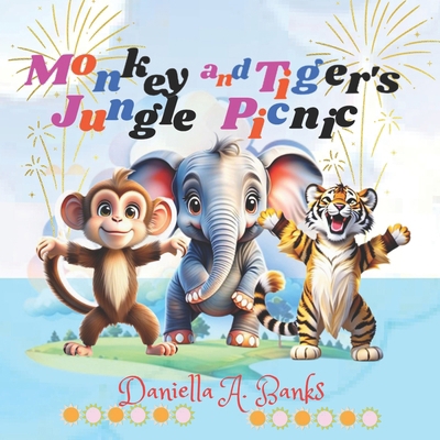 Monkey and Tiger's Jungle Picnic B0CYQGZB8T Book Cover