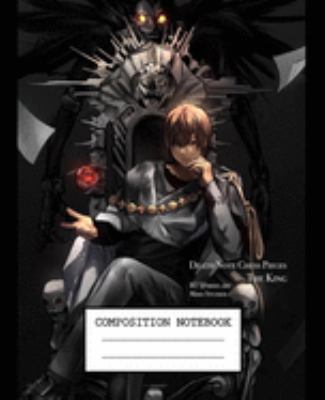 Composition Notebook: Death Note Soft Glossy Cover Wide Ruled Lined Pages Book 7.5 x 9.25 Inches 110 Pages