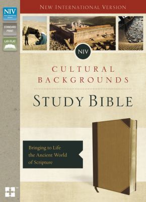 NIV, Cultural Backgrounds Study Bible, Imitatio... 0310431603 Book Cover