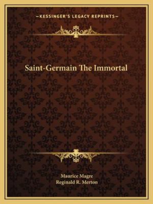 Saint-Germain The Immortal 1162888792 Book Cover