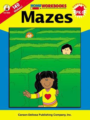 Mazes, Grades Pk - 1 [With Stickers] B000BN8YBS Book Cover