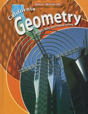 California Geometry: Concepts, Skills, and Prob... 0078778549 Book Cover