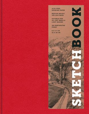 Sketchbook Large Bound Red 1454909234 Book Cover