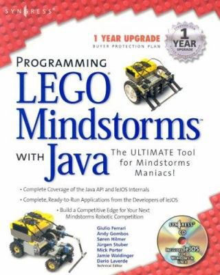 Programming Lego Mindstorms with Java (With CD-... 1928994555 Book Cover