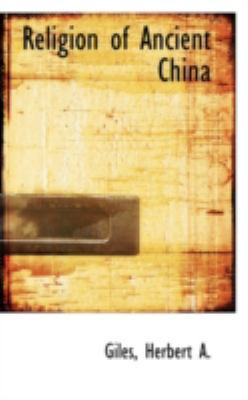 Religion of Ancient China 111037206X Book Cover