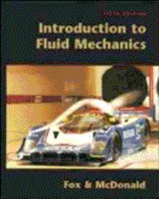Introduction to Fluid Mechanics 0471124648 Book Cover