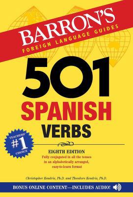 501 Spanish Verbs 143800916X Book Cover