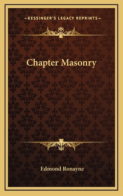 Chapter Masonry 1163582018 Book Cover