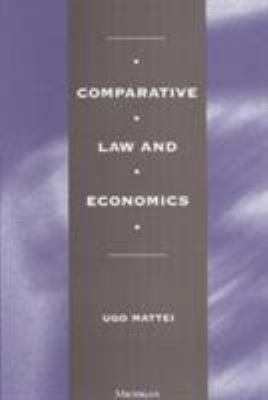 Comparative Law and Economics 0472066498 Book Cover