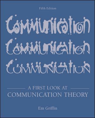 A First Look at Communication Theory 007248392X Book Cover