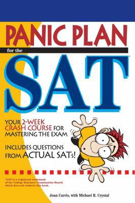Arco Panic Plan for the SAT 0768915341 Book Cover