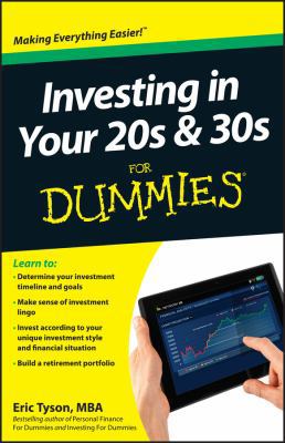 Investing in Your 20s & 30s For Dummies 1118411234 Book Cover