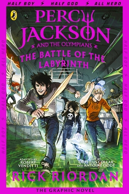 The Battle of the Labyrinth: The Graphic Novel ... 0241336783 Book Cover