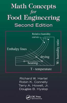 Math Concepts for Food Engineering 1420055054 Book Cover