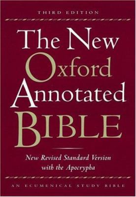 New Oxford Annotated Bible-NRSV 0195284941 Book Cover