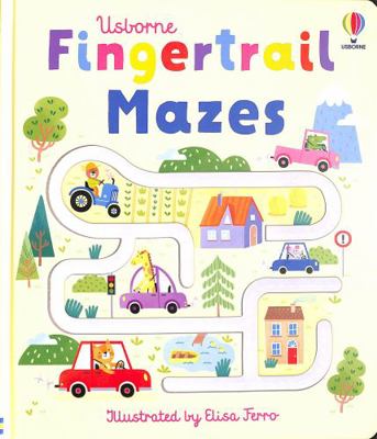 Fingertrail Mazes 1803702869 Book Cover