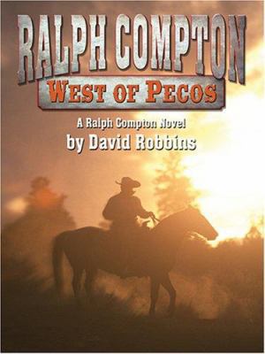 West of Pecos [Large Print] 0786283394 Book Cover