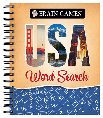 Brain Games - USA Word Search (#2) 1645581373 Book Cover