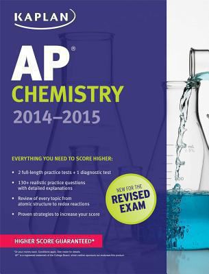 Kaplan AP Chemistry 2014-2015 (Kaplan AP Series) 1618652478 Book Cover