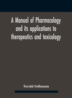 A Manual Of Pharmacology And Its Applications T... 9354185479 Book Cover