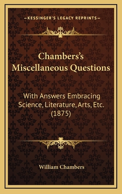 Chambers's Miscellaneous Questions: With Answer... 1164996541 Book Cover