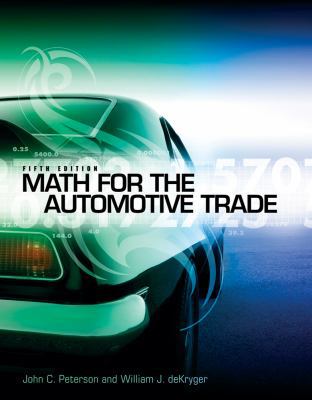 Math for the Automotive Trade 1111318239 Book Cover