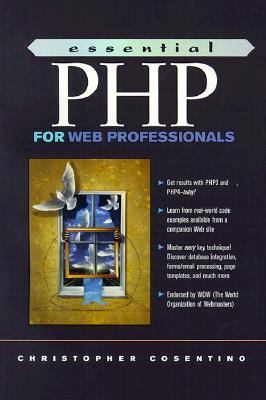 Essential PHP for Web Professionals 0130889032 Book Cover